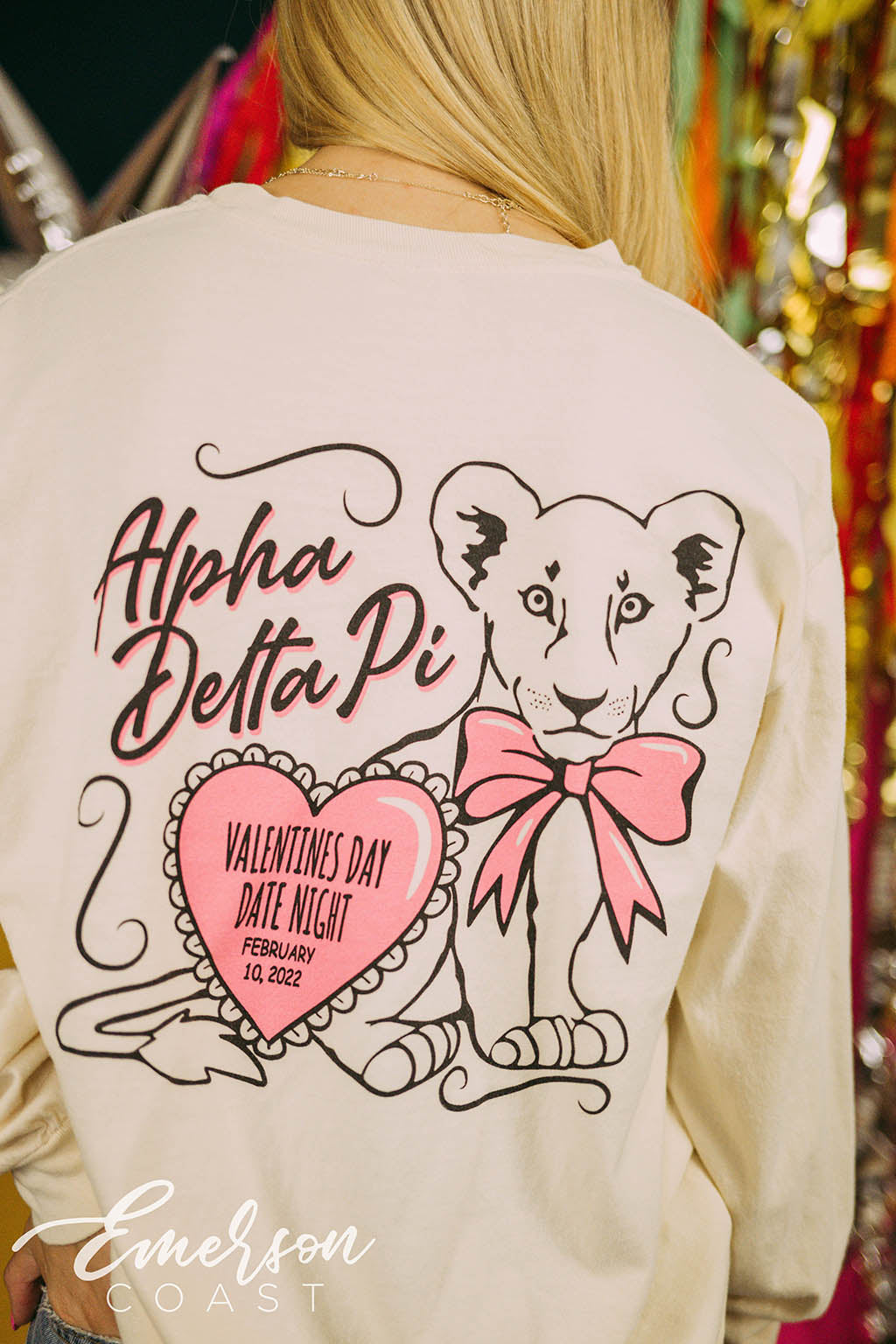 Alpha Delta Pi Valentines Date Party Tee