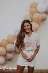 Alpha Delta Pi Homecoming Stripe T-shirt
