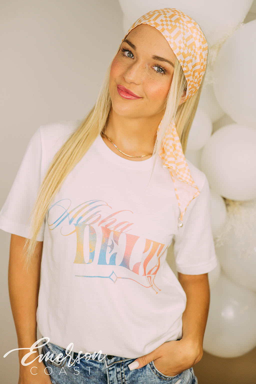 Alpha Delta Pi Recruitment Colorful Tee