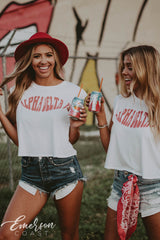 Alpha Delta Pi Groovy PR Tank