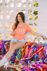 Alpha Delta Pi Recruitment Simple Slouchy Tee