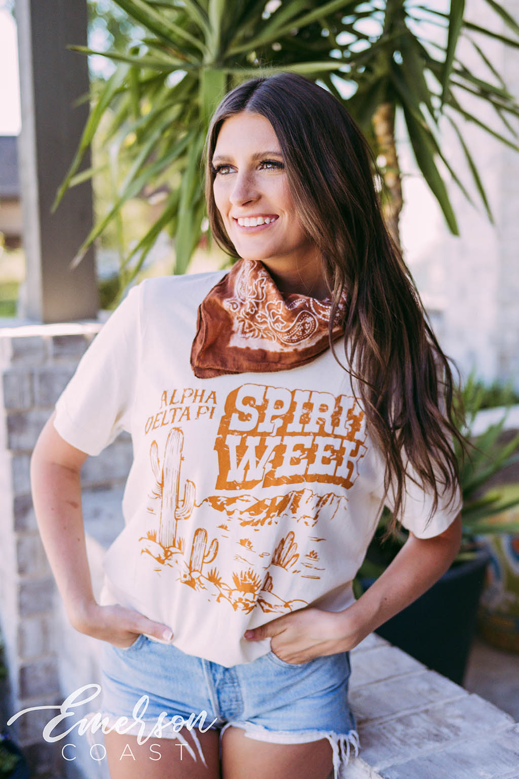 Alpha Delta Pi Spirit Week Desert Tee