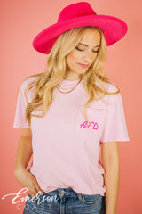 Alpha Gam Donut Big Little Mixer Tee