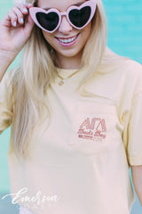 Alpha Gamma Delta Retro Dads Day Tee