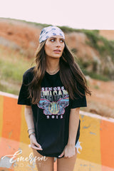Alpha Gam Seniors Band Tee