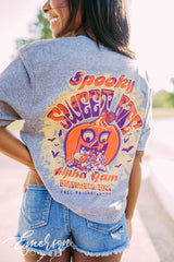 Alpha Gamma Delta Spooky Sweet Cafe Tee
