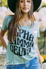 Alpha Gamma Delta PR Slouchy Tee