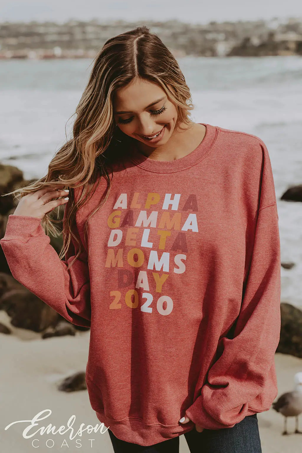 Alpha Gamma Delta Moms Day Sweatshirt