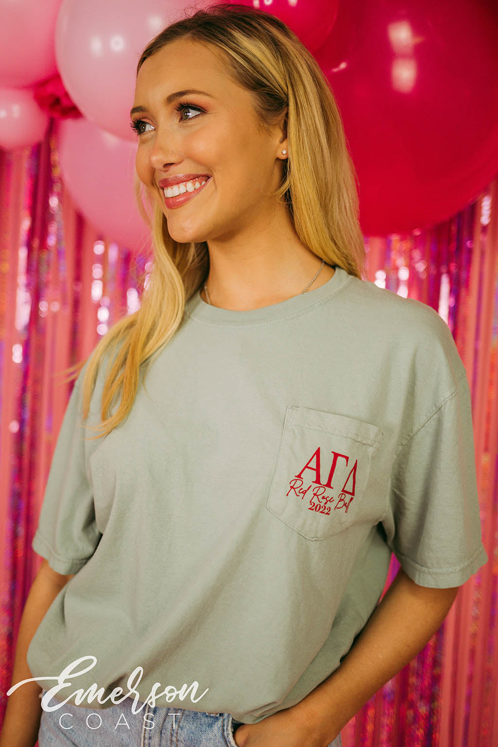 Alpha Gamma Delta Rose Ball T-shirt