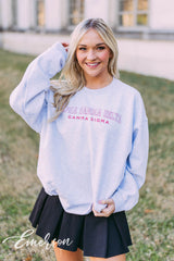 Alpha Gamma Delta Ash Gray Sweatshirt