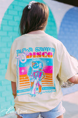 Alpha Gamma Delta 70s Disco Mixer Tee