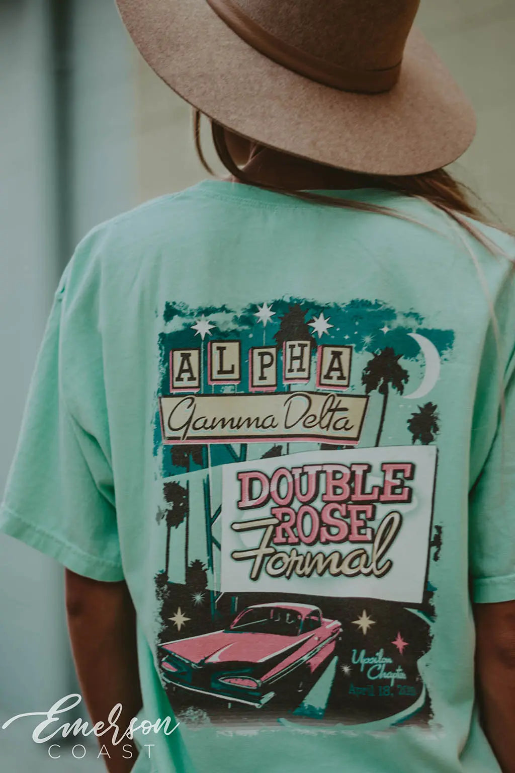 AGD Double Rose Formal Tee