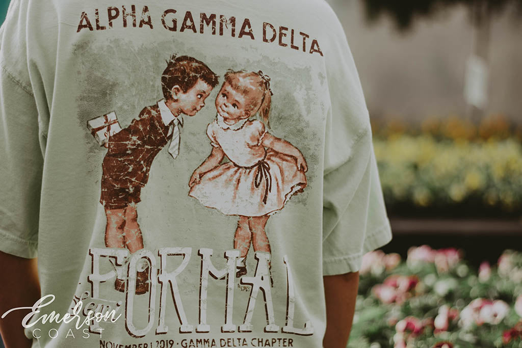 Alpha Gamma Delta Formal Tshirt