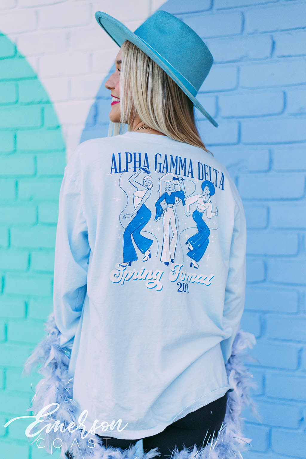 Alpha Gamma Delta Spring Formal T-shirt