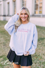 Alpha Gamma Delta Ash Gray Sweatshirt