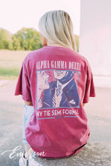 Alpha Gamma Delta Semi Formal My Tie Tee