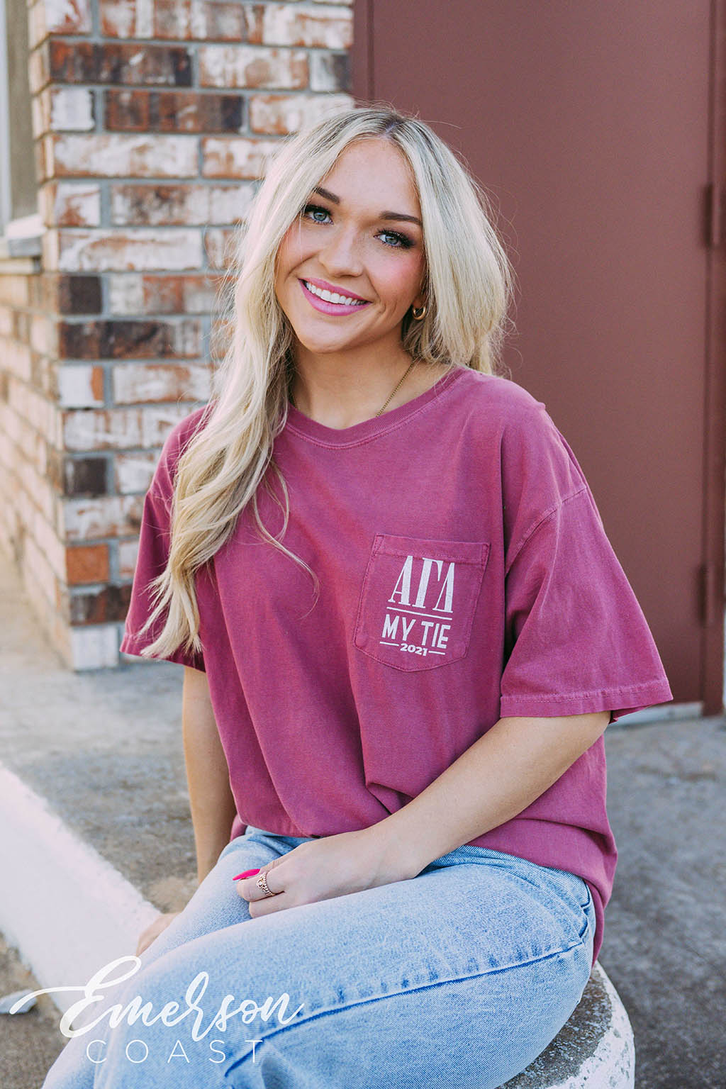 Alpha Gamma Delta Semi Formal My Tie Tee