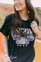Alpha Gam Seniors Band Tee