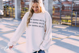 Alpha Gamma Delta PR Corduroy Sweatshirt