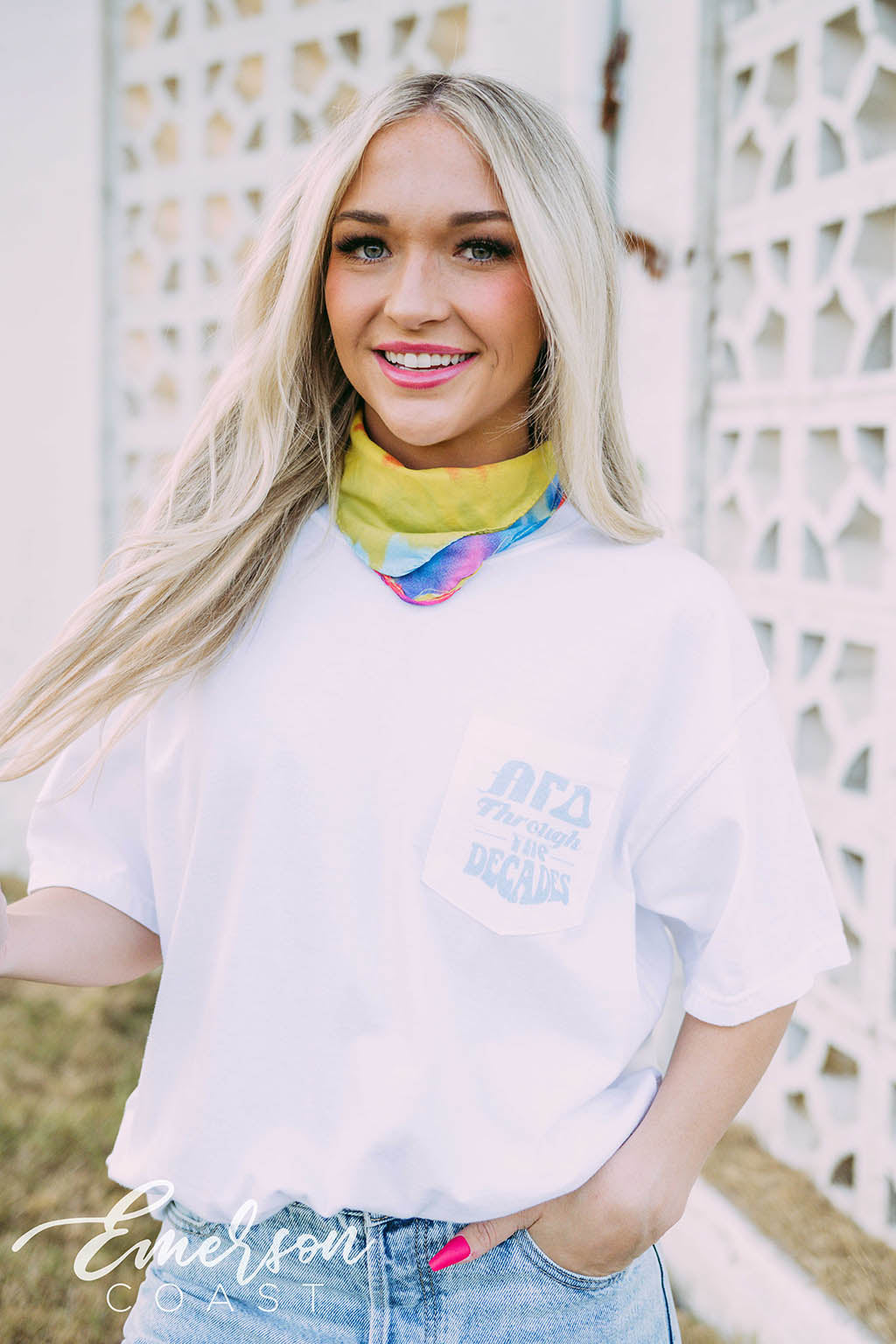 Alpha Gamma Delta Function Through The Decades Tee