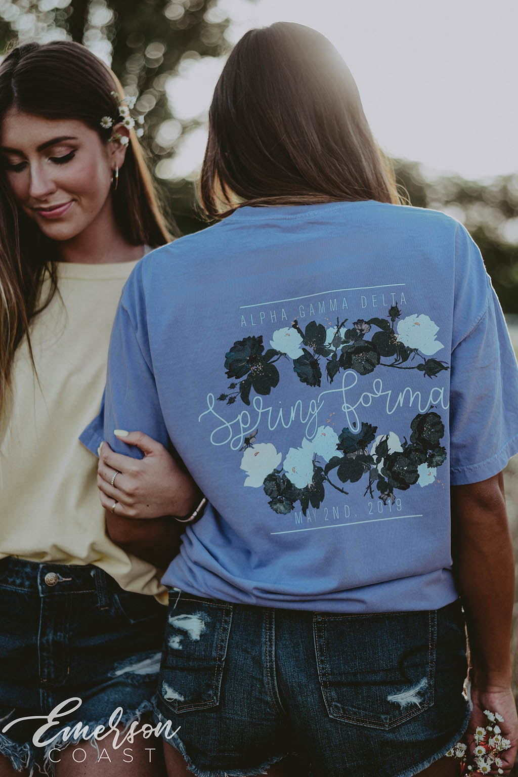 Alpha Gamma Delta Spring Formal Tshirt