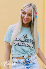 Alpha O Sisterhood Retreat Butterfly Tee