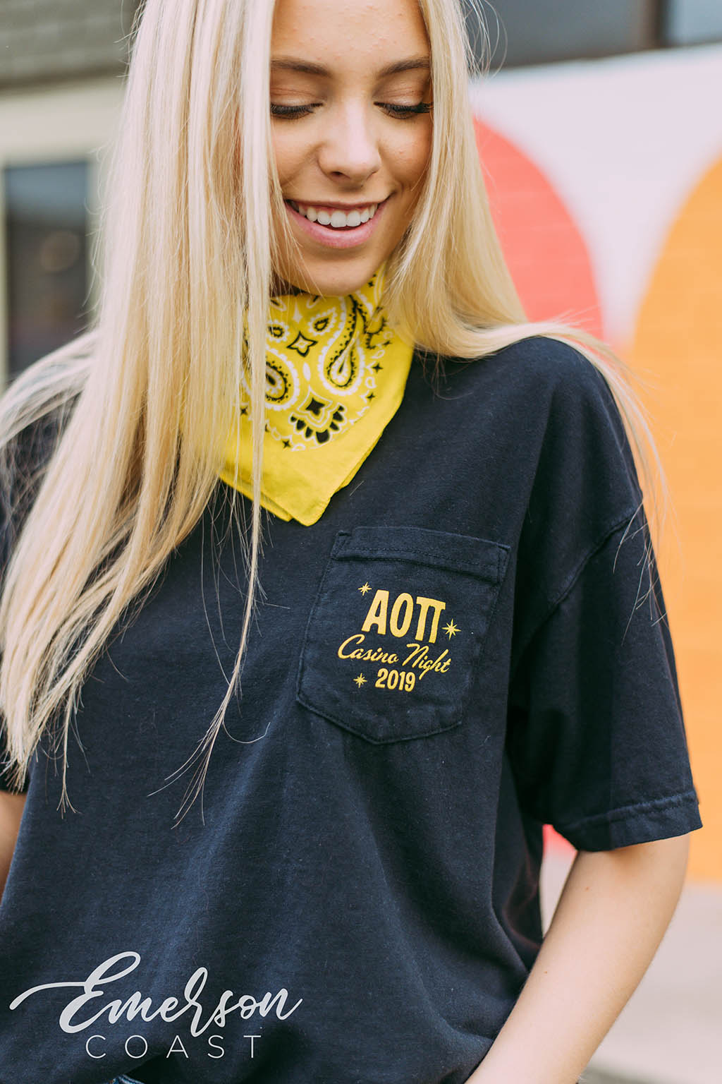 Alpha Omicron Pi Casino Night Tee