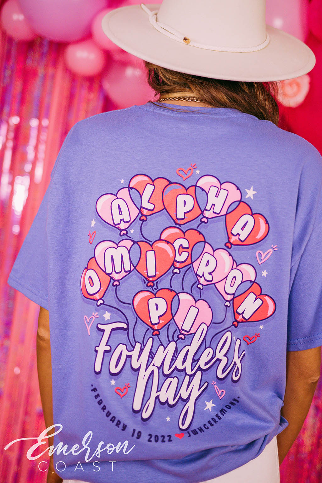 Alpha Omicron Pi Founders Day Tee