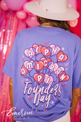 Alpha Omicron Pi Founders Day Tee