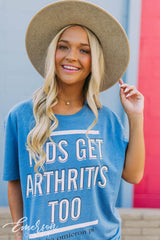 Alpha O Blue Philanthropy Tee