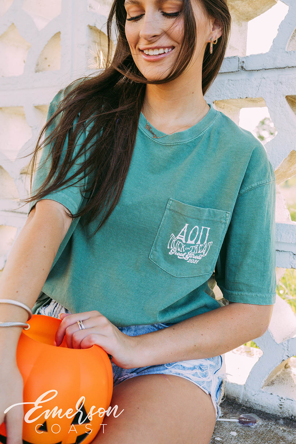 Alpha Omicron Pi Greek Week Trick or Treat Tee