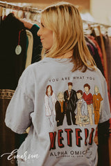 Alpha Omicron Pi TV Function Tshirt