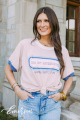 Alpha Omicron Pi Philanthropy Colorblock Ringer