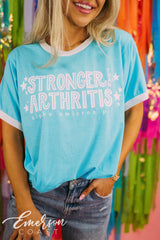 Alpha Omicron Pi Philanthropy Stronger Than Arthritis Blue Ringer
