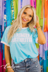 Alpha Omicron Pi Philanthropy Stronger Than Arthritis Blue Ringer