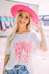 Alpha Omicron Pi PR Tiger Slouchy Tee