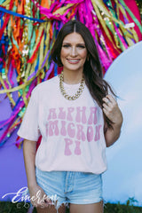 Alpha Omicron Pi PR Inspire Ambition Tee
