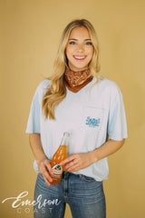 Alpha Omicron Pi Retro Sunset Semi Formal T-shirt