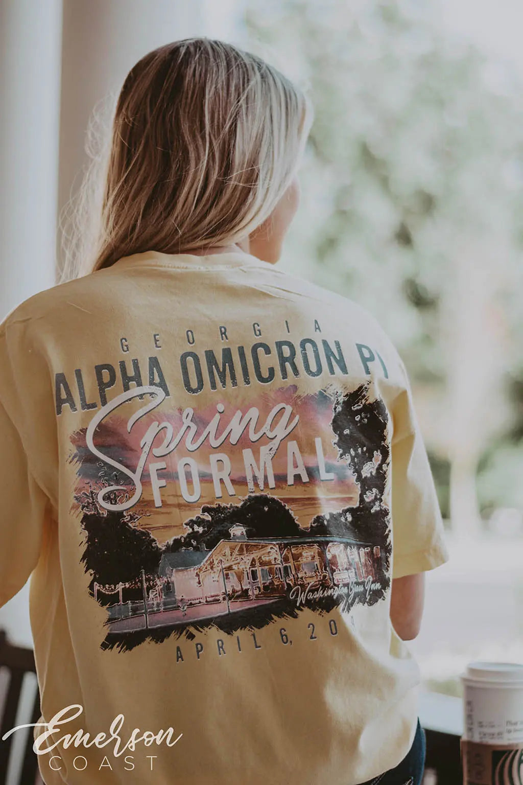 Alpha Omicron Pi Spring Formal Tee