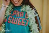 AOII Sweet Life Bid Day Tee