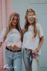Alpha Phi '90s Tie Dye Bid Day Tee