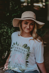 Alpha Phi Tropical Bid Day Tee