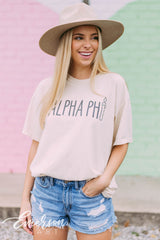 Alpha Phi Mom's Day Candle Tee