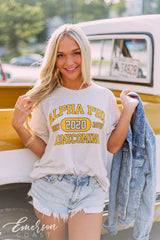 Alpha Phi Homecoming Triblend Tee