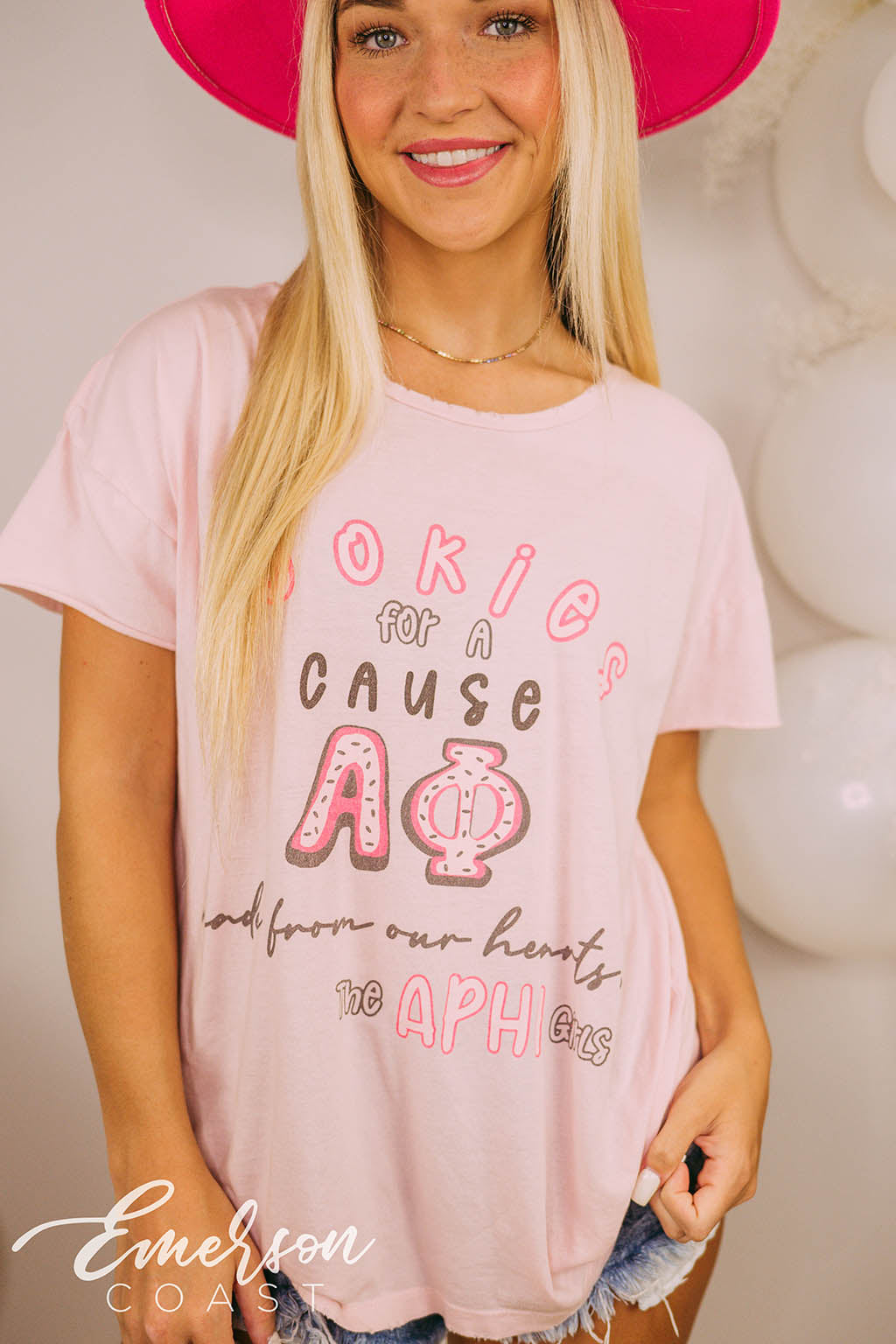 Alpha Phi Philanthropy Cookies For A Cause Tee