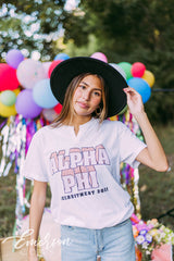 Alpha Phi Recruitment Notch Tee