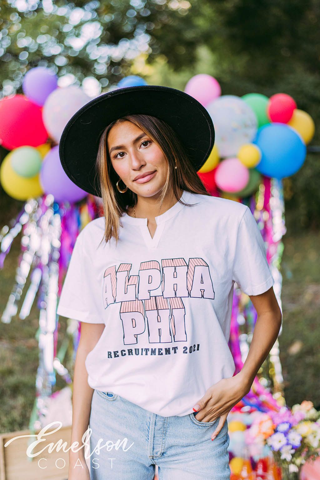Alpha Phi Recruitment Notch Tee