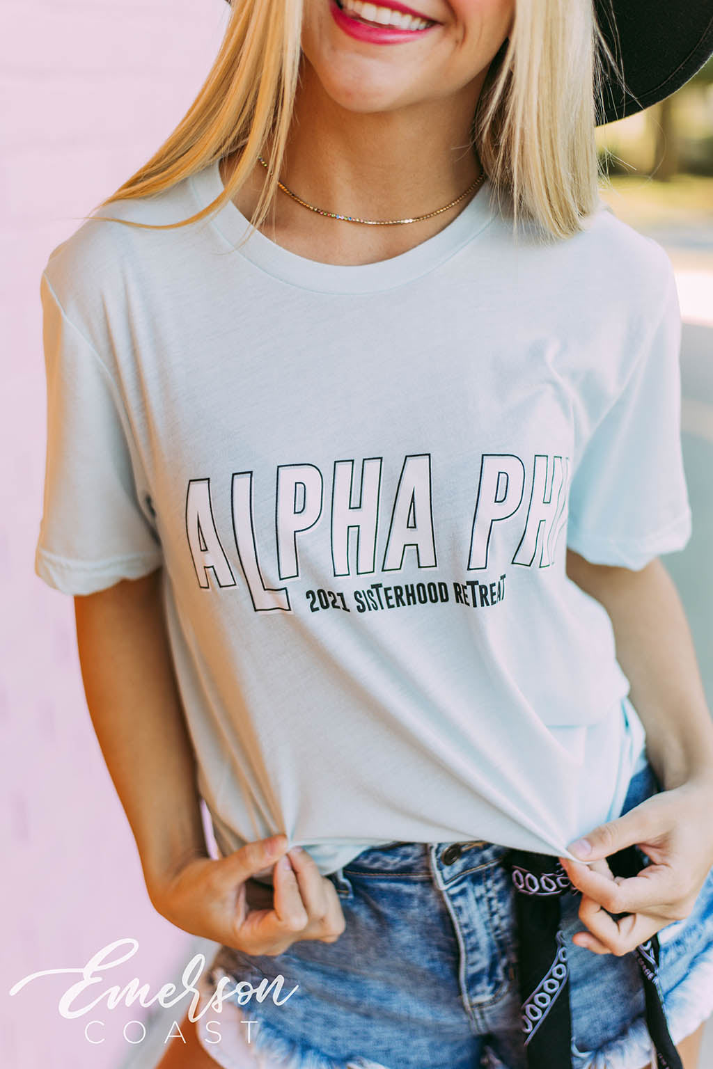 Alpha Phi 3D Sisterhood Retreat Tshirt