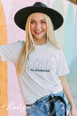 Alpha Phi 3D Sisterhood Retreat Tshirt