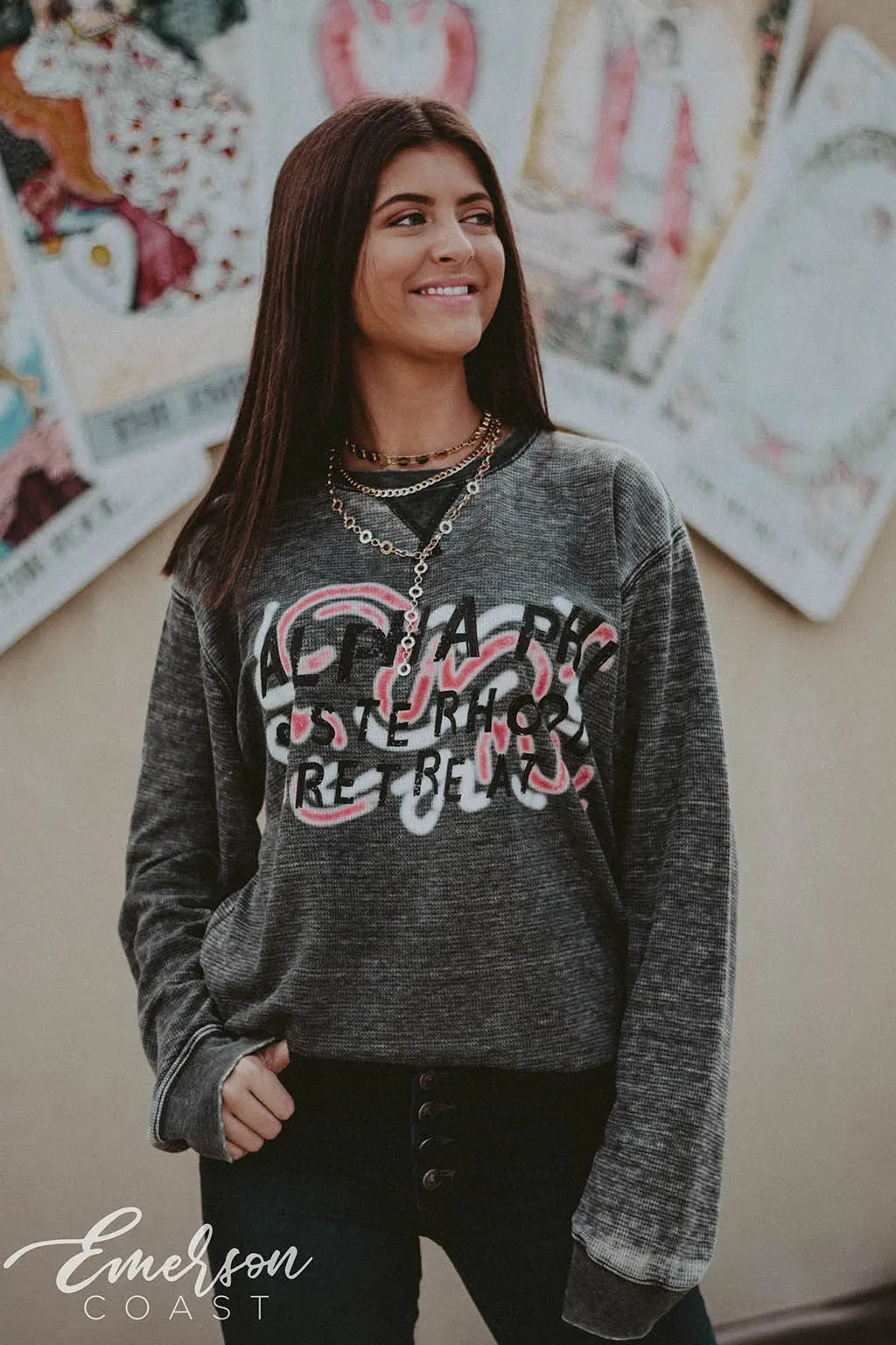 Alpha Phi Sisterhood Retreat Thermal Tee